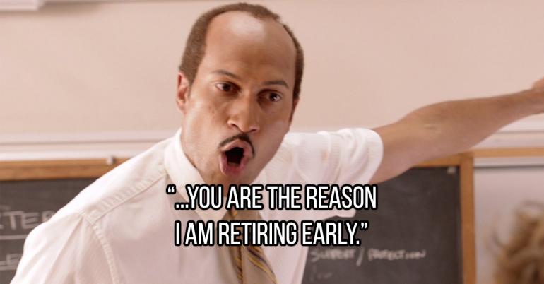 Hilarious things uttered (and done) by teachers that could never be forgotten (32 Photos and GIFs)