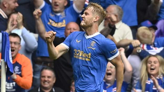 Rangers 1-0 Celtic: Filip Helander header settles pulsating derby