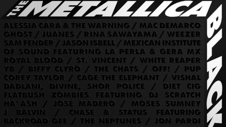 An all-you-can eat Metallica buffet of 'Black Album' covers