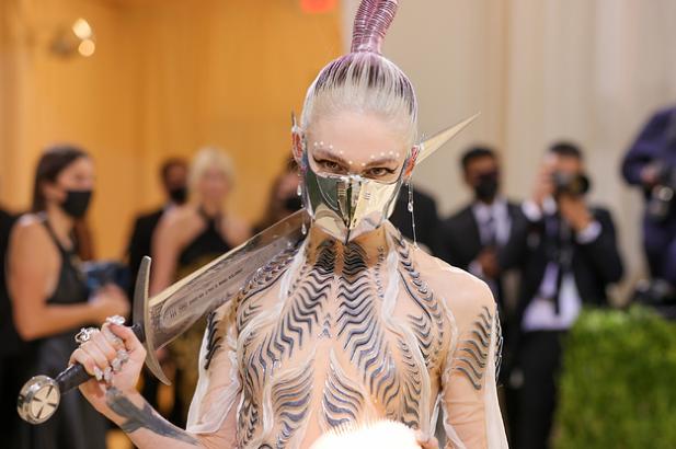 Grimes' "Dune" Inspired Met Gala Look Included A Sword Made From An AR-15