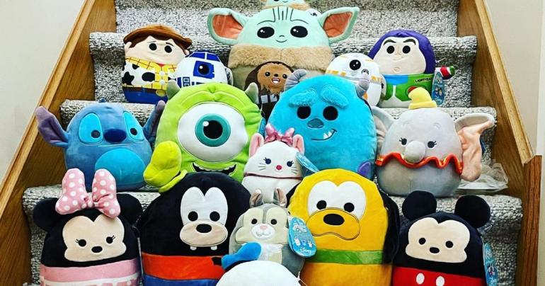 A List of Every Disney Squishmallow to Add to Your Collection (There's Quite a Few!)