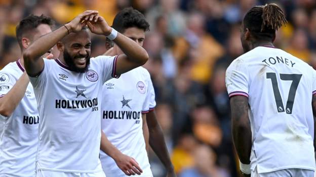Wolves 0-2 Brentford: Bees claim first Premier League away win