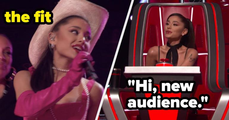 Every Time Ariana Grande Was The Best Part Of 'The Voice,' Including Her Little Wellness Kits