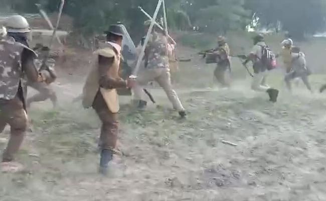 On Camera, Assam Cops Thrash Protesters, Open Fire During Eviction Drive
