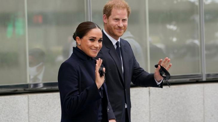 Harry, Meghan visit NYC sites, including Sept. 11 memorial