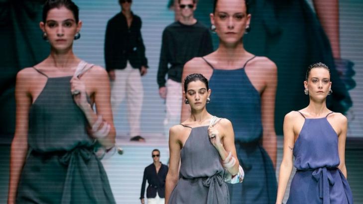 Emporio Armani celebrates 40 years during Milan Fashion Week