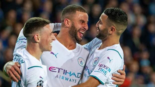 Club Bruges 1-5 Manchester City: Cole Palmer scores as Pep Guardiola's side claim dominant win