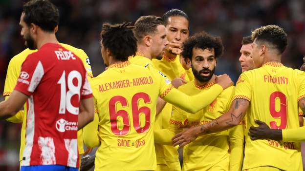 Atletico Madrid 2-3 Liverpool: Mohamed Salah stars against 10-man Atletico