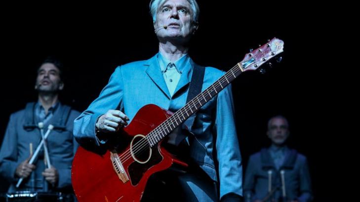 David Byrne says audiences seem 'thrilled' to be in theater