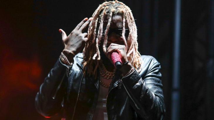 Rapper Young Thug sues over swiped bag that had cash, songs