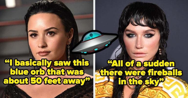 16 Stories From Celebs Who Claim They’ve Encountered UFOs