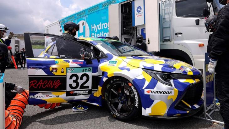 Toyota testing hydrogen combustion engines in race cars