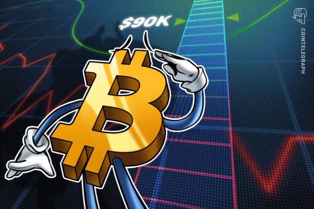 BTC price 'on the way to $90K' — 5 things to watch in Bitcoin this week