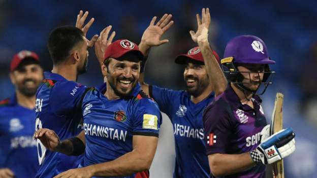 T20 World Cup: Afghanistan thrash Scotland by 130 runs in Sharjah