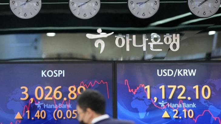 Asian shares pull back, chilled by decline on Wall Street