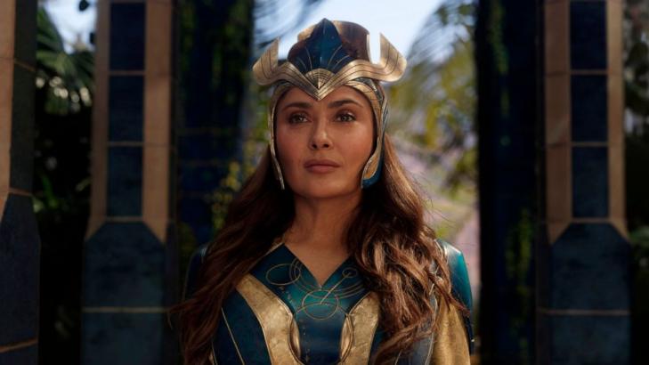 Salma Hayek felt like the mom on the set of 'Eternals'