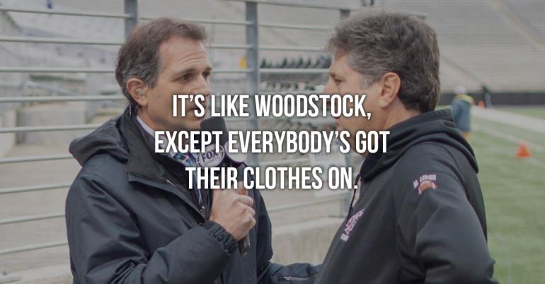 When the mic is on, you NEVER know what Coach Mike Leach will say (18 GIFs)