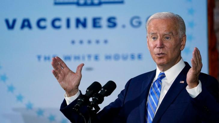 Biden team defends worker vaccine rule, wants cases combined