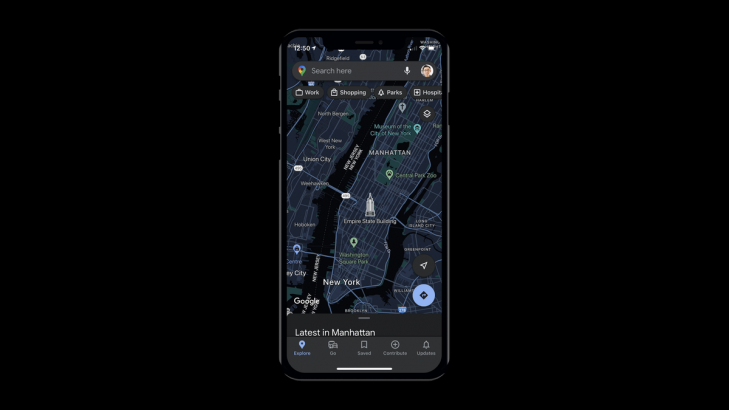 You Can Finally Use Google Maps in Dark Mode