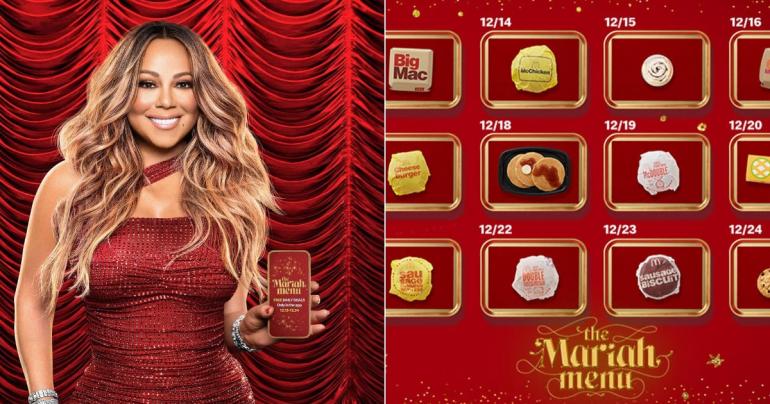 The "Mariah Menu" by Mariah Carey Is Coming to McDonald's, With Free Daily Deals