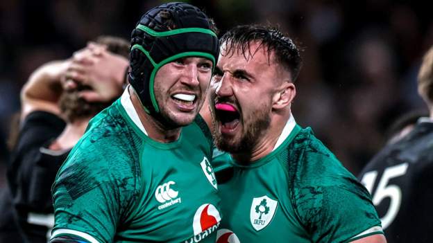 Ireland 29-20 New Zealand: Brilliant Irish claim statement win over All Blacks