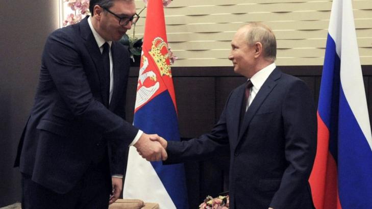 Putin says Russia will offer good gas deal to Serbia