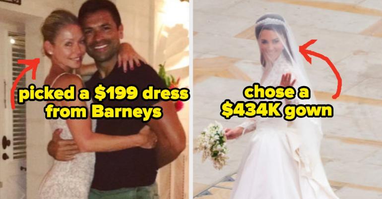 7 Celeb Wedding Outfits That Cost A Literal Fortune And 7 That Were More Reasonably Priced