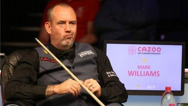 UK Snooker Championship 2021: Mark Williams falls asleep during Anthony Hamilton defeat