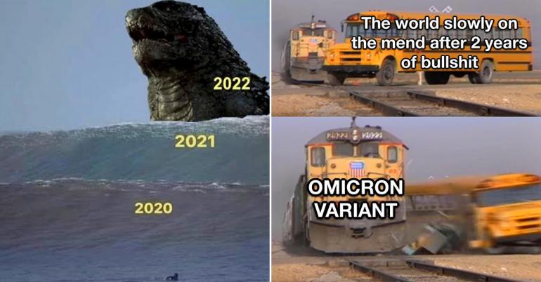 Omicron Variant memes to share, safely at a distance (33 Photos)