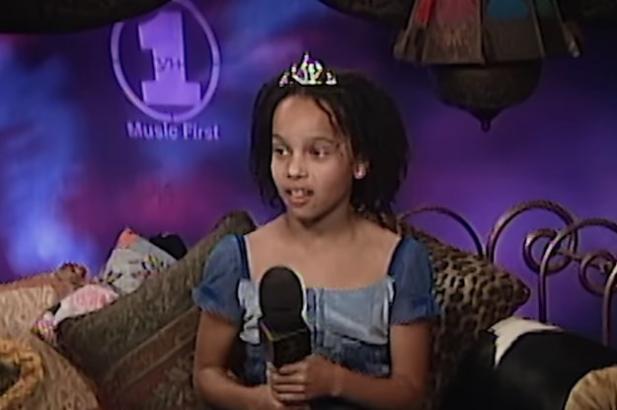 Drop Everything And Watch This Video Of Zöe Kravitz Singing TLC's "No Scrubs" On TV At 11 Years Old