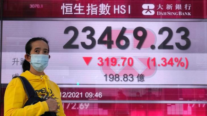 World shares mostly higher after broad rally on Wall Street