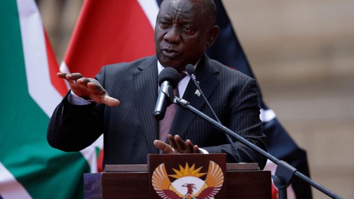 South African president tests positive for COVID, mildly ill