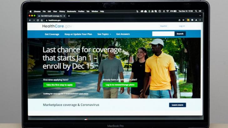 Deadline time for HealthCare.gov coverage that starts Jan. 1