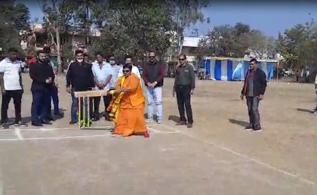 Basketball, Garba Dance And Now Cricket For BJP's Pragya Thakur