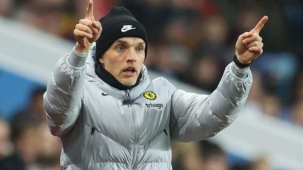 Aston Villa 1-3 Chelsea: Thomas Tuchel criticises schedule and says his side 'are struggling'