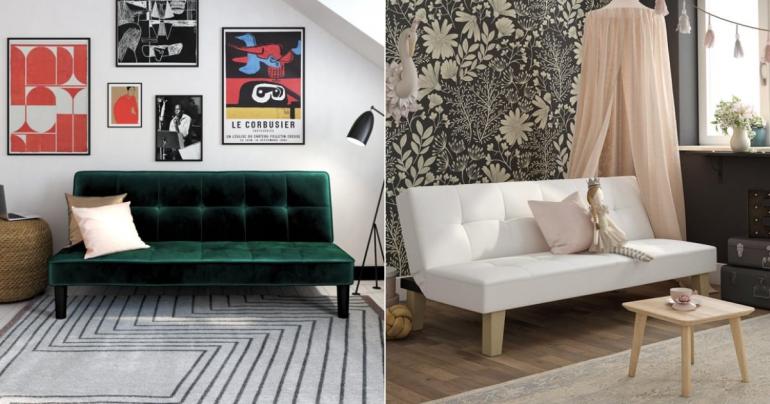 15 Luxurious Futons From Walmart That Are Nothing Like the Ones You Had in College