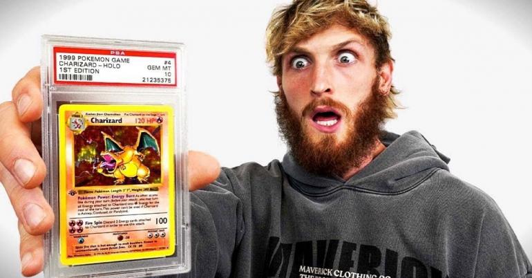 Logan Paul drops a cool $3.5 million on potentially FAKE Pokémon cards (8 GIFs)
