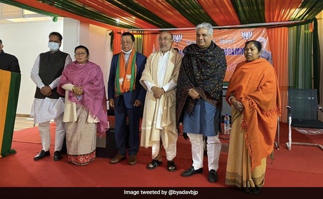Congress MLA In Manipur Joins BJP Day After Poll Dates Announced