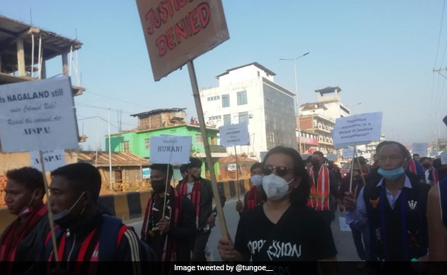 2-Day March In Nagaland Against Controversial Law AFSPA