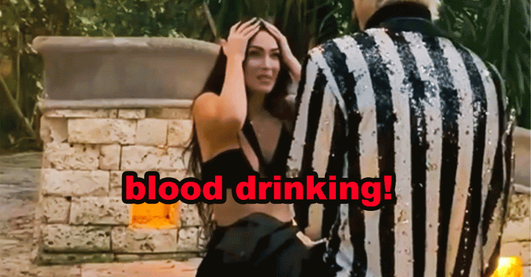 Megan Fox is engaged to a blood-drinking footlocker employee (10 Photos)