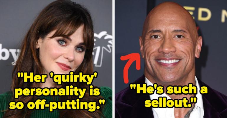 People Are Sharing "Universally Loved" Celebs They Can't Stand, And It's Actually Jarring