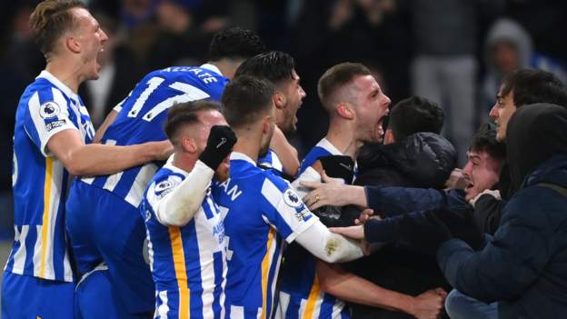 Brighton 1-1 Chelsea: Albion further damage Blues' title hopes