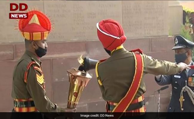 Flame At India Gate For Soldiers Extinguished, Merged With War Memorial