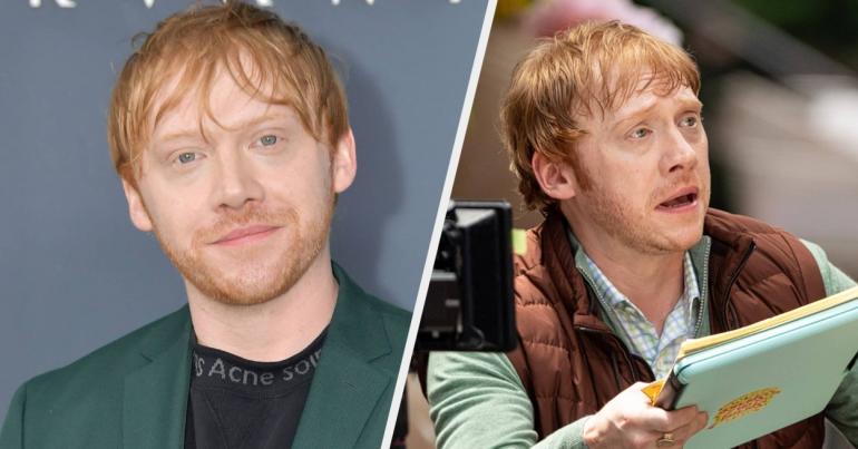 Rupert Grint Marked His Return To Instagram With A Pic Of His 1-Year-Old In A Mini Director's Chair