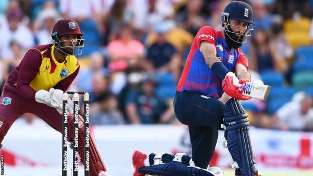 West Indies v England: Moeen Ali inspires England win to level series