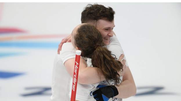 Winter Olympics: Team GB win curling mixed doubles opener against Sweden