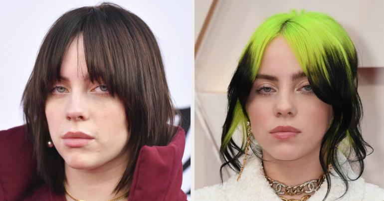 Billie Eilish Debuted Jet Black Hair, And It's A Look