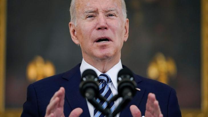 Biden sees US economy as powering past the pandemic