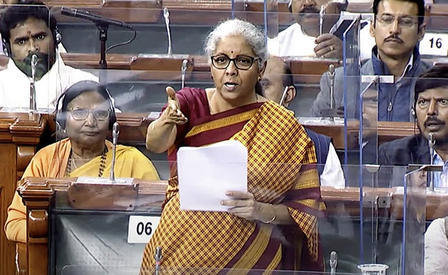 "'Andha Kaal' Was Under Congress": Nirmala Sitharaman Slams Budget Critics