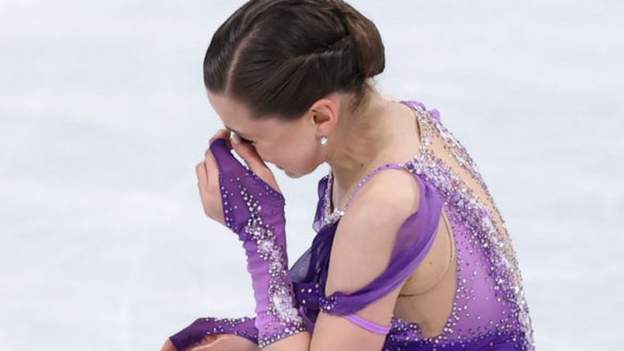 Winter Olympics: Kamila Valieva competes after failed drugs test